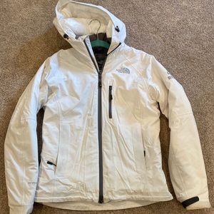 North Face White Summit Series Women’s Winter Coat